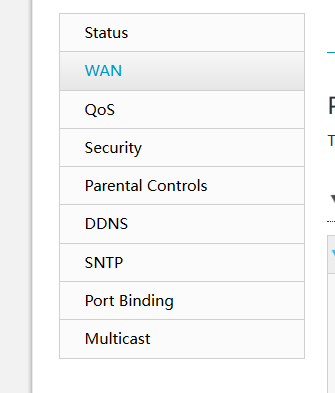 Opciones de Configuración de IP ZTE